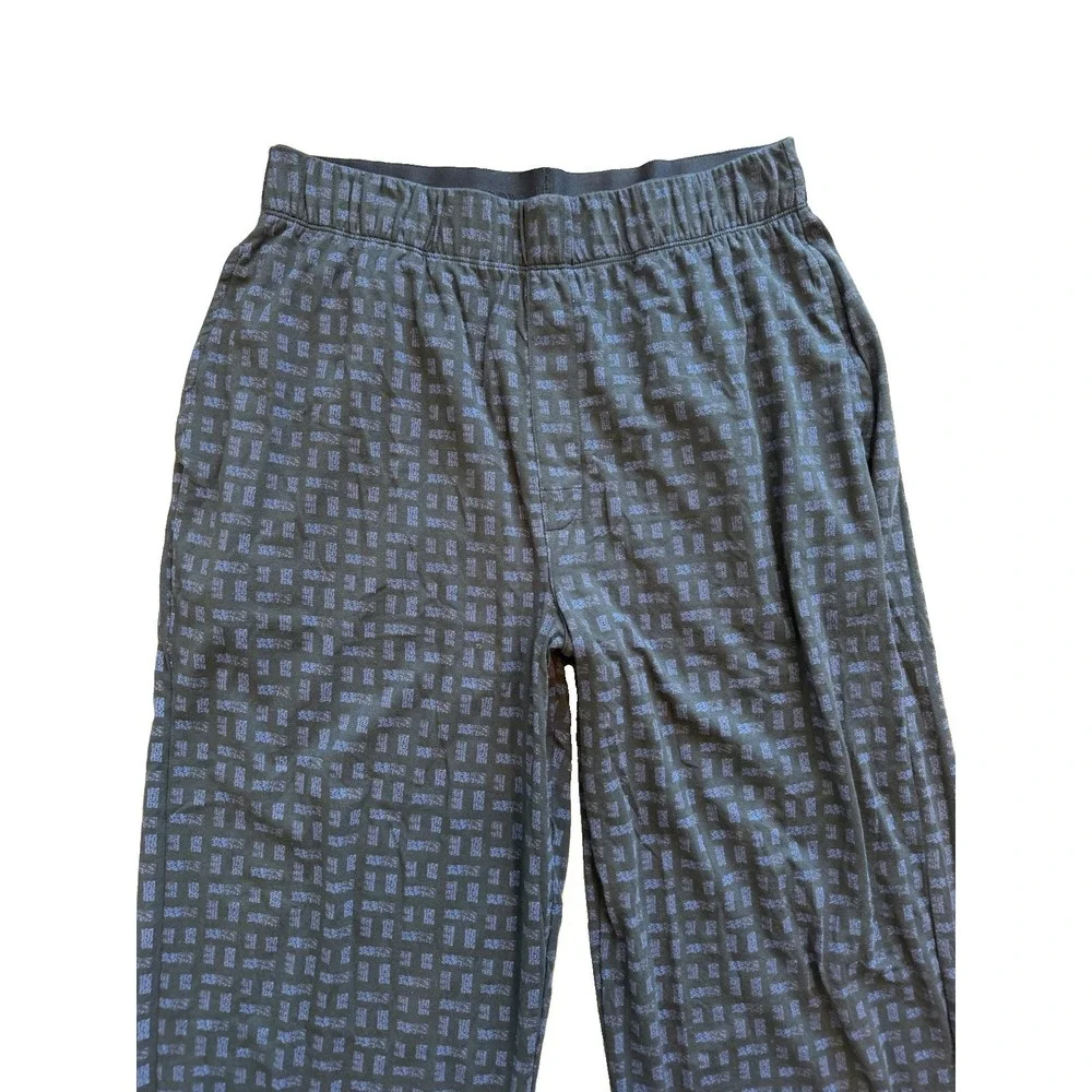 Tommy John Mens Black Micro Modal Lounge Pants Relaxed Fit Sz Small Pajamas
